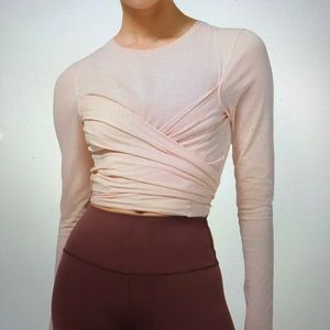 Lululemon gather and grow long sleeve top